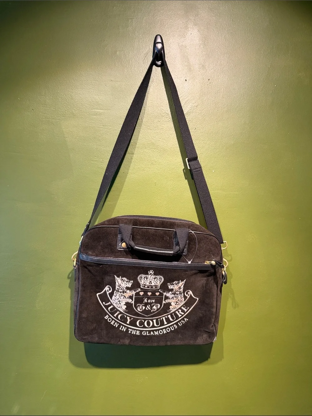 Juicy Couture Black Computer/Laptop Bag